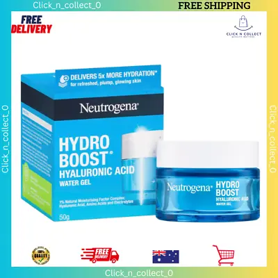 Neutrogena Hydro Boost Hyaluronic Acid Water Gel 50 G Dewy Glow & Deep Hydration • $28.89