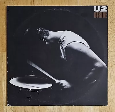 U2  Desire  12  Vinyl Record VG+  RARE  Rattle And Hum • $8.76