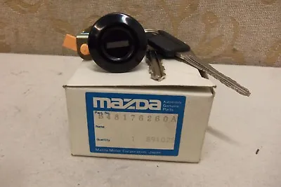 Nos Genuine Mazda Familia 323 Bf 1989- Tailgate Lock Cylinder # B481-76-260a • $54.99