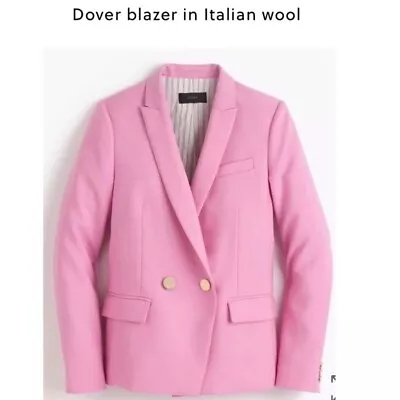 JCREW $198 Dover Blazer In Italian Wool Size 2P • $75