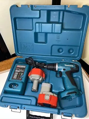 Makita 6281D 14.4V Cordless Impact Drill Driver + CaseCharger And 2 Batteries • $125
