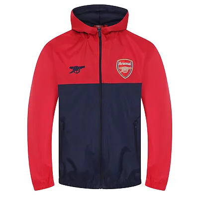 £24.99 • Buy Arsenal FC Boys Jacket Shower Windbreaker Kids OFFICIAL Football Gift