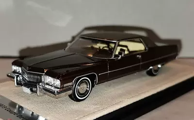 Stamp Models 1:43 1973 Cadillac Coupe Deville Burnt Sienna Brown BEAUTIFUL! LOOK • $119