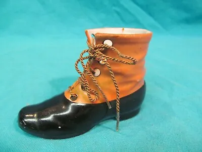 Victoria Carlsbad Austria Porcelain Victorian Boot Shoe (damaged & Repaired) • $4.88