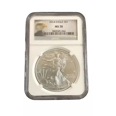 United States 2014 American Silver Eagle MS 70 • $50.99