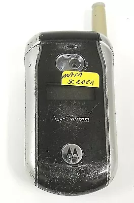 Motorola V265 - Gray And Silver ( Verizon ) Cellular Flip Phone • $3.39