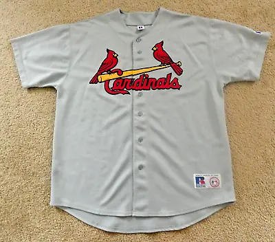 ST LOUIS CARDINALS -  Original Authentic Jersey - Russell Athletic - Sewn On • $49.99