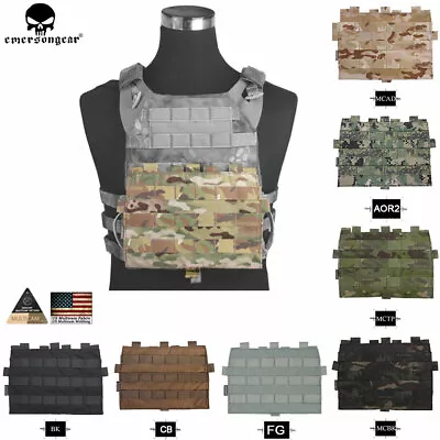 £22.97 • Buy Emerson Tactical Detachable Front MOLLE Panel Carrier Plate For AVS JPC 2.0 Vest