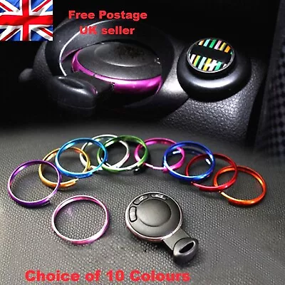 MINI Protective Key Ring Cover Aluminum R55 R56 R57 R58 R59 R60 Cooper Key Fob • £3.35