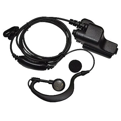 HQRP G Shape Hands Free Earpiece Headset PTT Mic For Motorola 900-7700 Models • $76.45