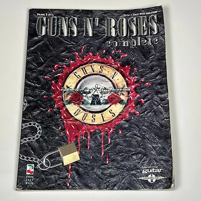 Guns N' Roses Complete Vol 2 M-Z Songbook Sheet Guitar Vocal Tab GNR (UK Seller) • £14.99