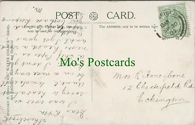Genealogy Postcard - Honeybone -12 Chesterfield RoadEckingtonDerbyshire RF8777 • £3.99
