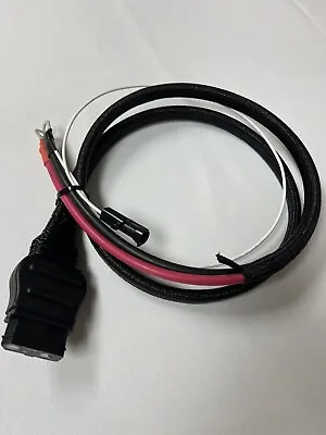 Western Fisher Snow Plow Battery Cable 2 Pin Truck  Harness 63411  • $65