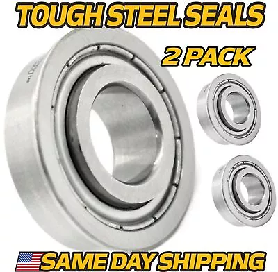 (2) JD EZTrak Front Wheel Bearings 5/8  ID Fits Z225 Z245 Z425 Z445 Z435 Z465 • $15.98