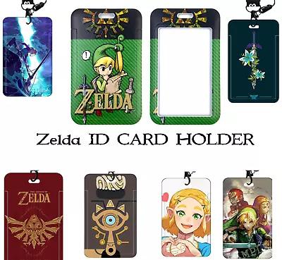 The Legend Of Zelda  ID Holder Keychain Various Designs • $10.99