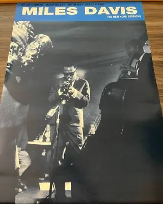 Miles Davis NY Sessions  Super Rare UK Import Poster 24 X 34 • $66.49