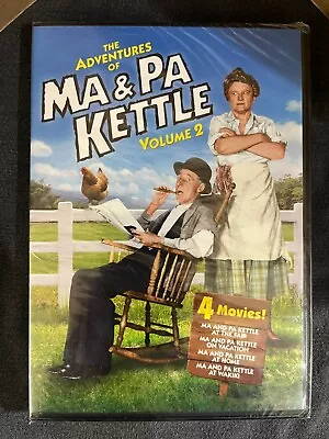 The Adventures Of Ma And Pa Kettle - Volume 2 (DVD 2011 2-Disc Set) 4 Movies • $7.99