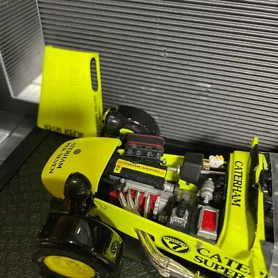 Unexhibited Kyosho 1 18 Caterham Super Seven JPE Yellow • £221.03