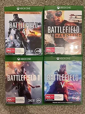 Battlefield Collection 4 Hardline 1 & V Xbox One (Series X - 5 Four One Five) • $23