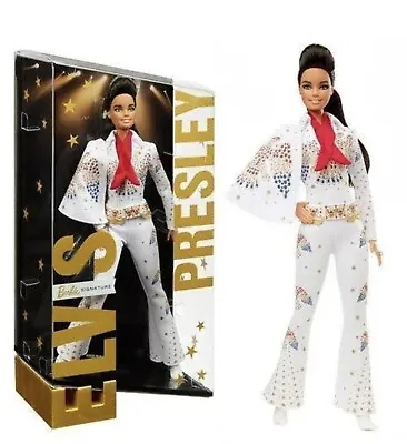 Barbie Signature Elvis Presley Barbie Doll New 2021 BNIB • $90