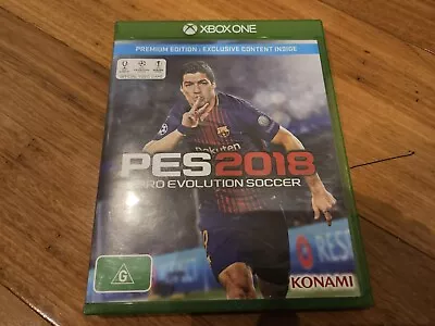 Xbox One Game Pes 2018 Pro Evolution Soccer. • $13