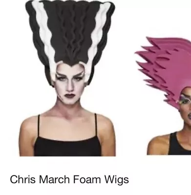 Chris March's Frankenstein’s Wife  Foam Wig Target Halloween Drag Costume • $75