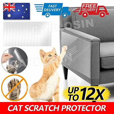 Cat Couch Sofa Scratch Guard Stickers Pet Furniture Anti-Scratching Protector AU • $4.45