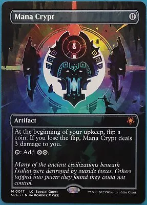 Mana Crypt Special Guests MINT Extended / Full Art CARD (458410) ABUGames • $228.39