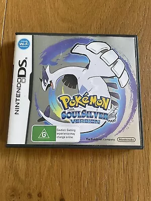 Pokemon SoulSilver Version (Nintendo DS 2010) Case & Manual Only! • $59.95