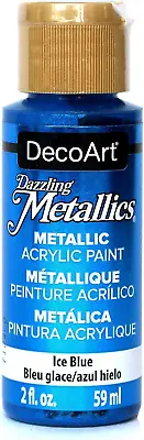 £4.78 • Buy Deco Art Americana Acrylic Metallic Paint, Ice Blue, 59 Ml Pack Of 1