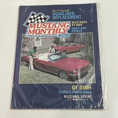 Mustang Monthly Magazine September 1981 Mustangs GT 350H Shelby Indy Headliner • $19.99