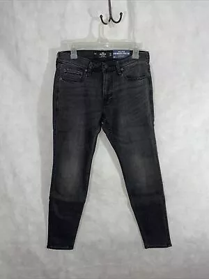 Hollister Advanced Stretch Super Skinny Jeans 32 X 30 NWT Faded Black • $50
