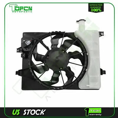 Electric Engine Radiator Cooling Fan Assembly For 2015 2016 2017 2018 Kia Forte5 • $55.98