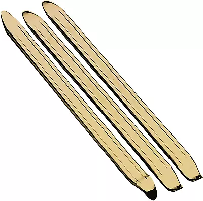 3 Pieces Motorcycle Tire Spoons 11 Golden Dirt Bike Tire Spoons Bike Tire Levers • $21.98