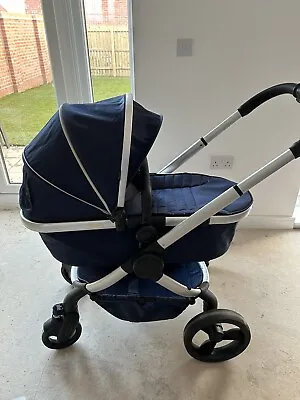 ICandy Peach 5 Pram Pushchair Indigo • £299.99