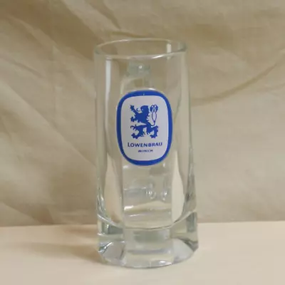 Vintage Lowenbrau Munich German Helles Lager Bavaria Beer Glass Mug Stein 12oz • $9.99