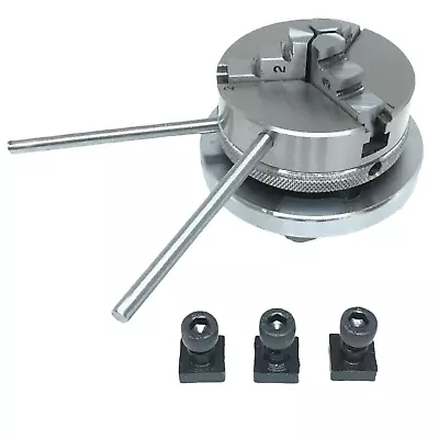 65mm 3 Jaw Self Centering Baby Lathe Chuck 2-1/2  M14 X 1 Threaded & Backplate • $122.09