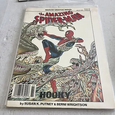 1991 Marvel Graphic Novel The Amazing Spider-Man Hooky #1 NEWSSTAND • $8.99