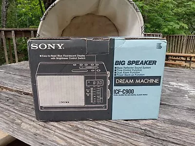 Sony Dream Machine Big Speaker IFC-C900 Alarm Clock Dual Vintage • $25