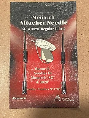 1 Pack Of 4 Monarch Attacher Needles For SG & 3020 Avery Dennison *NEW* Tt1 • $7.99