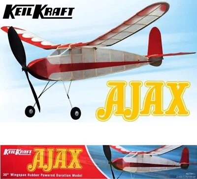£36.95 • Buy KEIL KRAFT A-KK2010. Ajax - Balsa / Rubber Power Kit. 30in / 762mm Wingspan