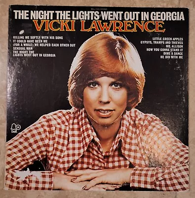 Vicki Lawrence The Night The Lights Went Out In Georgia 1973 Vinyl LP BELL 1120  • $9.99