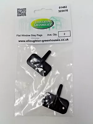 £4.95 • Buy 2 Pegs For Greenhouse Window Stay Kit, Flat Peg Type, Halls, Vitavia Greenhouses