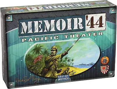 Memoir '44: Pacific Theatre Expansion Strategy Battle Board Game For Ages 8 And • $33.12