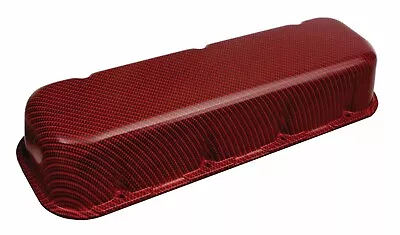 Moroso Valve Covers Bbc Cast Aluminum Carbon Fiber Design Red Tall 68428 • $349.99