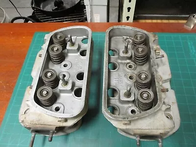 PAIR: VW Duel Port 1600 Cylinder Heads * 92 MM Bore * Parts Only • $99.99