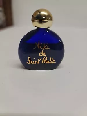 NIKI DE SAINT PHALLE Perfume Miniature Bottle Empty Vintage 5ml Pure Parfum RARE • $19.95