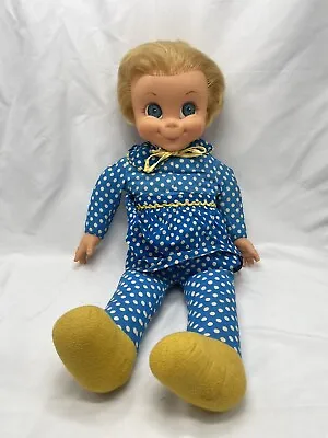 VTG 1967 Mattel Mrs. Beasley Family Affair Stuffed Toy Doll 22  Tall She Talks! • $79.99