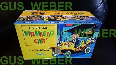 1961 Japan Hubley Mr Magoo Car BOX Reproduction • $24.99