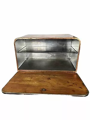 Vintage Copper Bread Box Lincoln Beauty Ware • $14.99